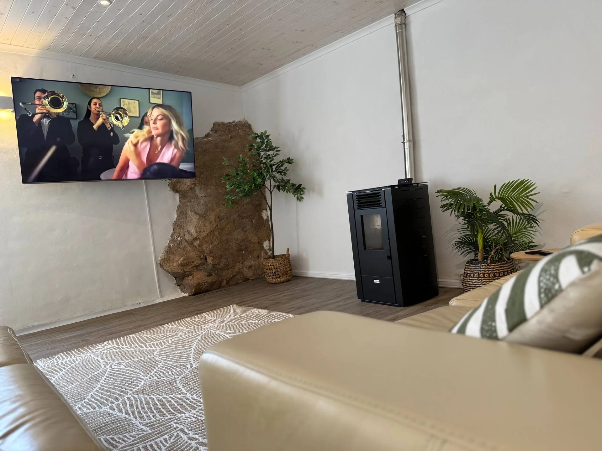 Mesa exterior com vista