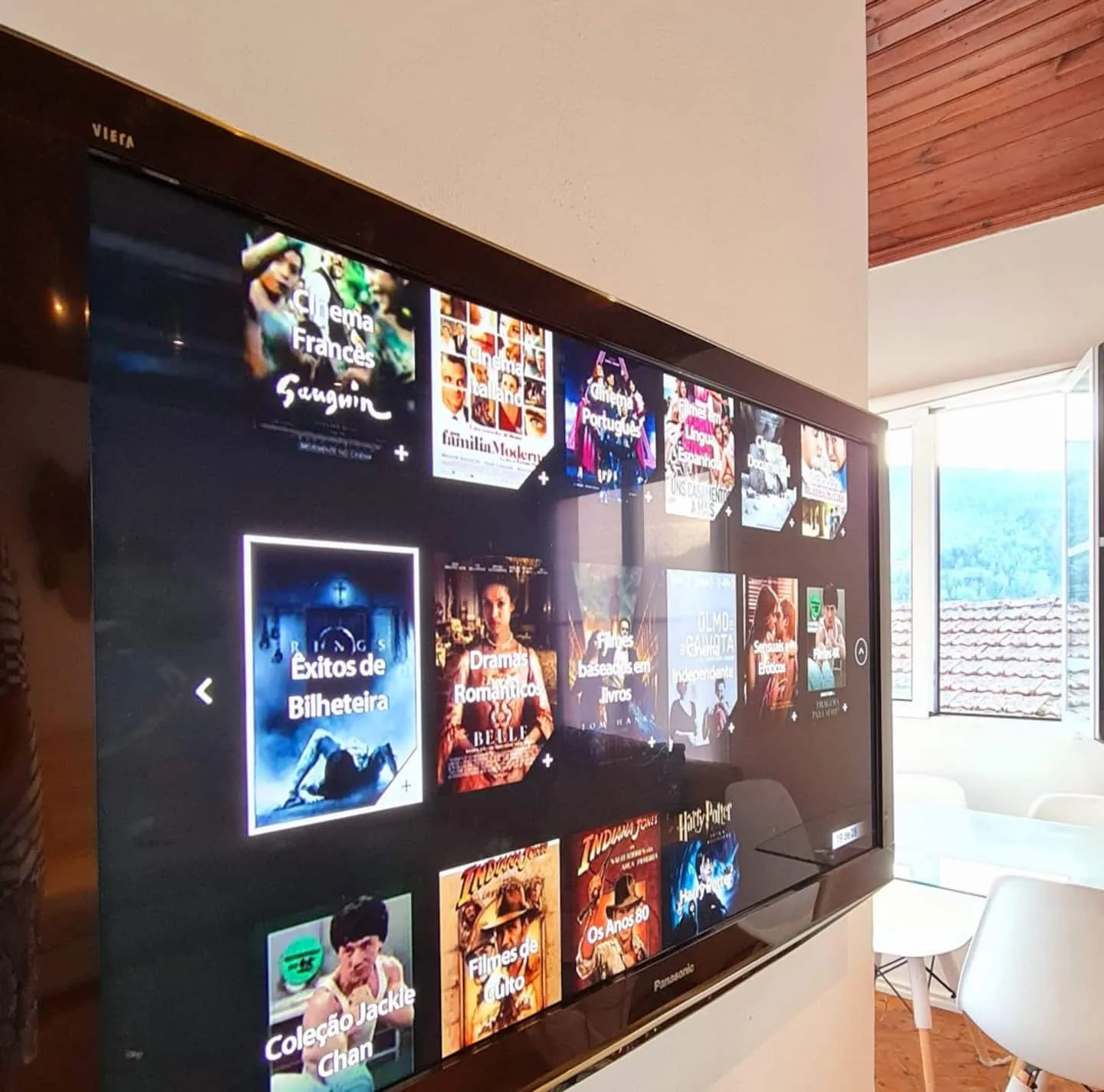 Pormenor exterior da casa